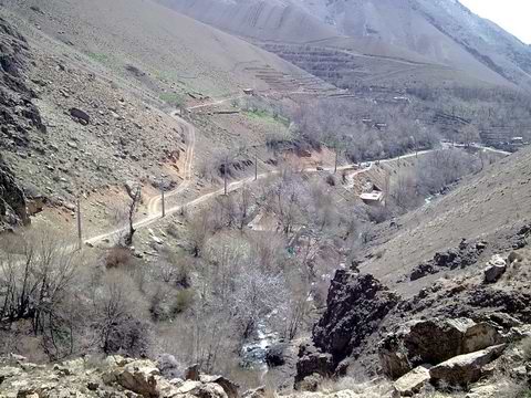 جاده قدیم امامزاده داوود